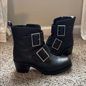 FRYE Women's Black Ankle Boots